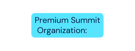 Premium Summit Organization